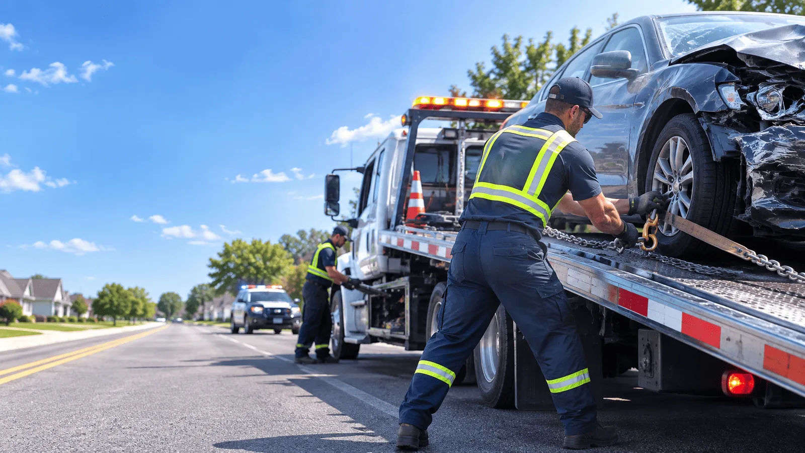 Accident Towing Service in Newton, MA near me